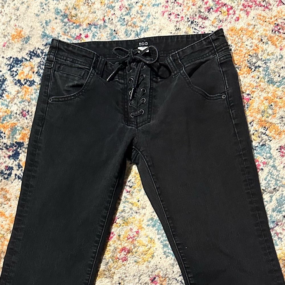 ❤️BDG Lace Up Black Denim Jeans❤️
